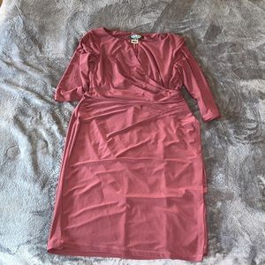 RALPH Lauren faux wrap dress